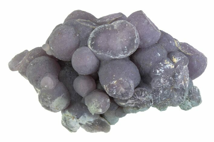 Purple and Green Botryoidal Grape Agate - Indonesia #369902